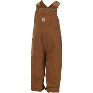 Carhartt Kids' Loose Fit Canvas Bib Overalls size 3T